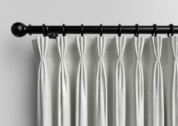 Melrose (Blackout), Soft White - Made to Measure Curtains - Image 11